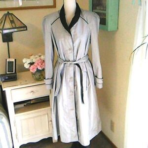 J. Gallery Petite Raincoat.